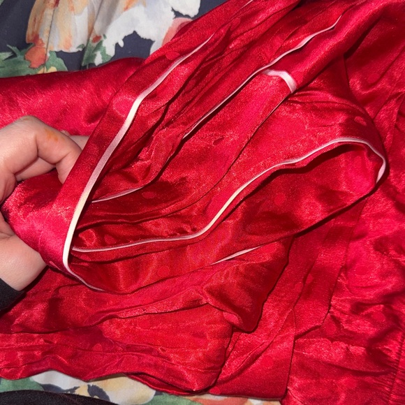 Victoria's Secret Red Satin Pajama Pants - Picture 7 of 7